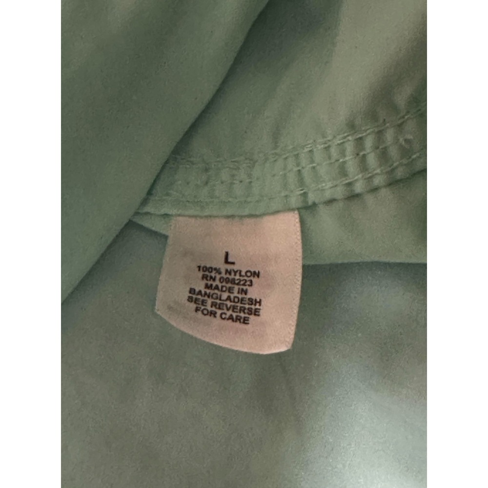 Magellan Outdoors Relaxed Fit Men's L Light Blue Short Sleeve Shirt - Picture 4 of 5